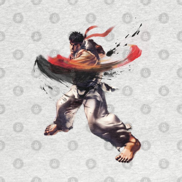 Ryu (Street Fighter) by dj-s-designs